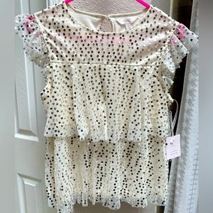 Lauren Conrad Sequin Top